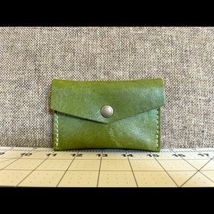 Portland Leather Goods Mini Envelope Wallet - Kiwi